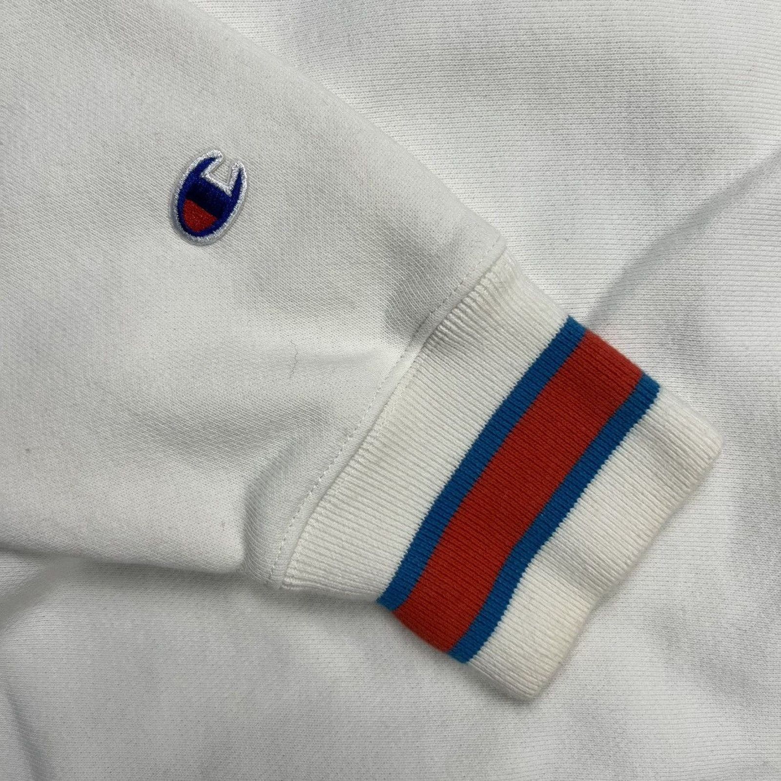 Champion × Vintage Champion Sweatshirt Medium Script Spell Out Pullover V Neck Size US M / EU 48-50 / 2 - 6 Thumbnail