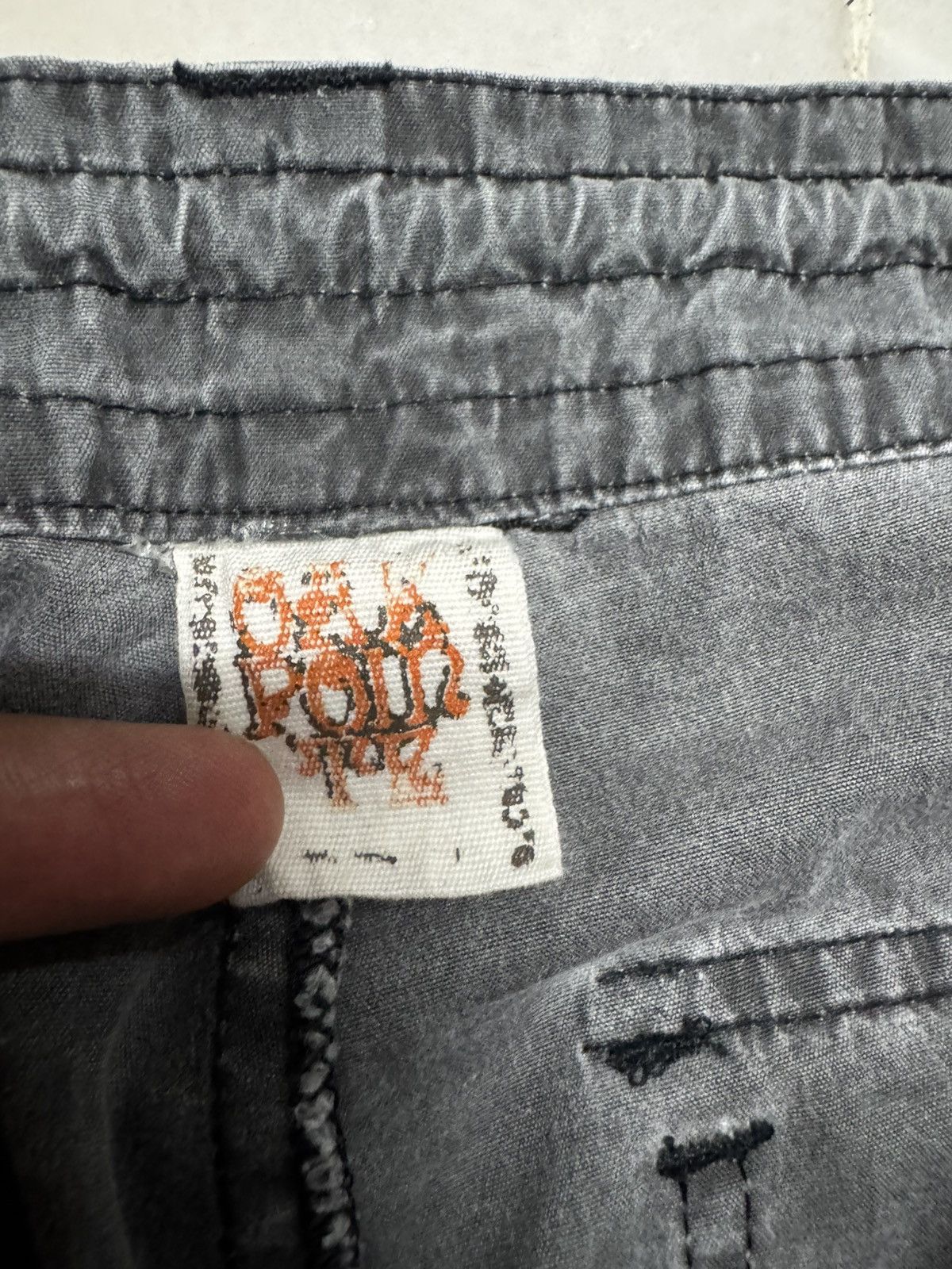 Tornado Mart VINTAGE JAPANESE FADED CARGO PANTS Size US 31 - 9 Thumbnail