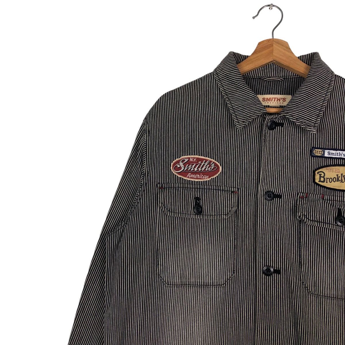 Japanese Brand 🔥Vintage Hickory Chore Jacket Smith’s American Japan Size US L / EU 52-54 / 3 - 7 Thumbnail