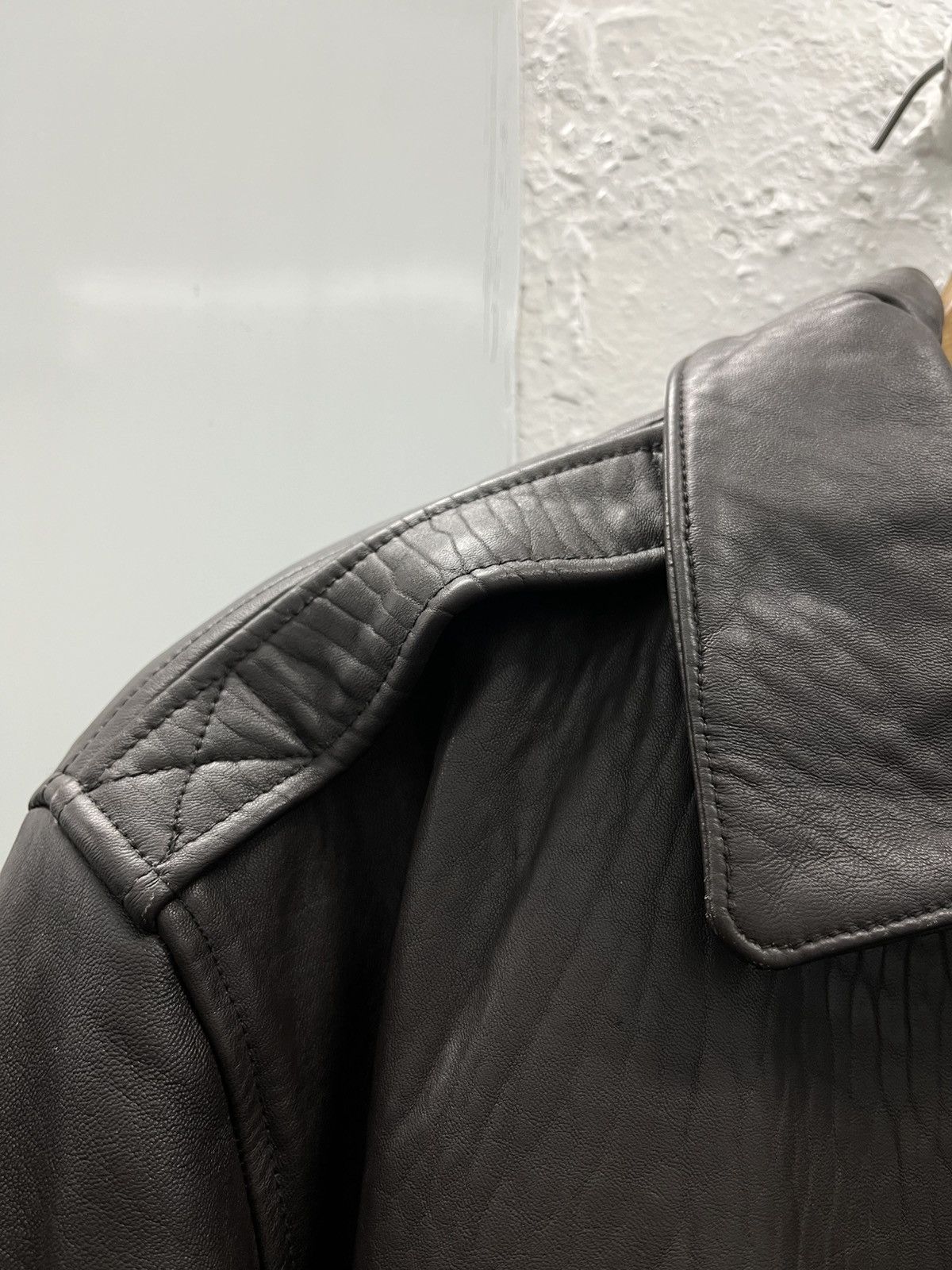 Orvis Orvis lambskin leather bomber jacket Size US L / EU 52-54 / 3 - 6 Thumbnail