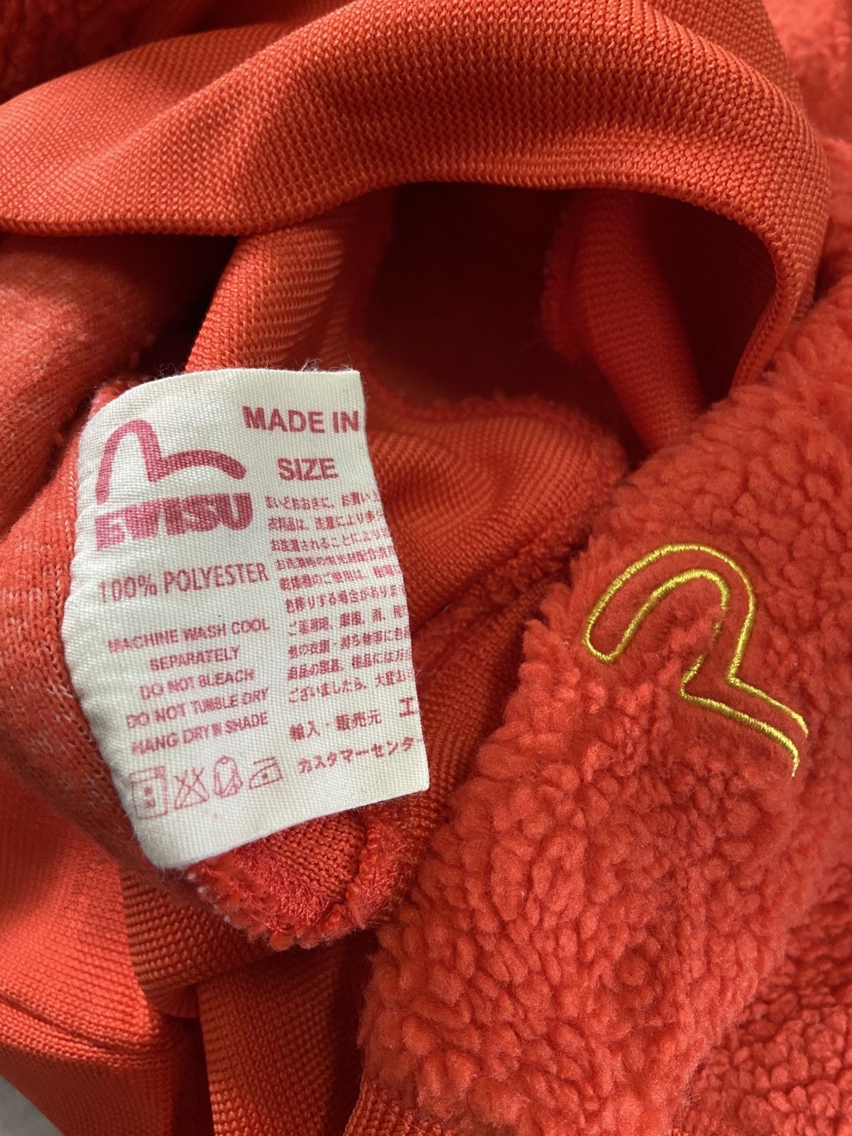 Evisu EVISU Yamane Fleece Strechable Pull Over Hoodie Size US M / EU 48-50 / 2 - 3 Thumbnail