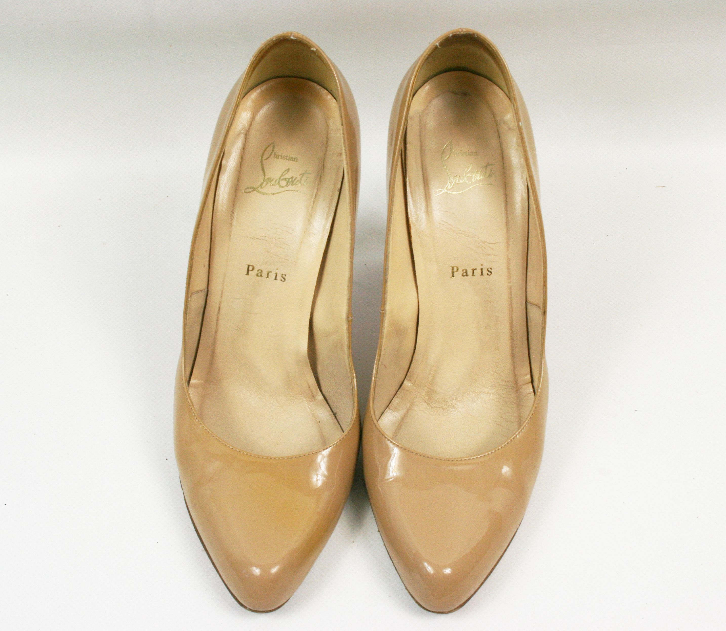 Christian Louboutin Patent Leather Simple Pumps Size US 10.5 / IT 40.5 - 6 Thumbnail