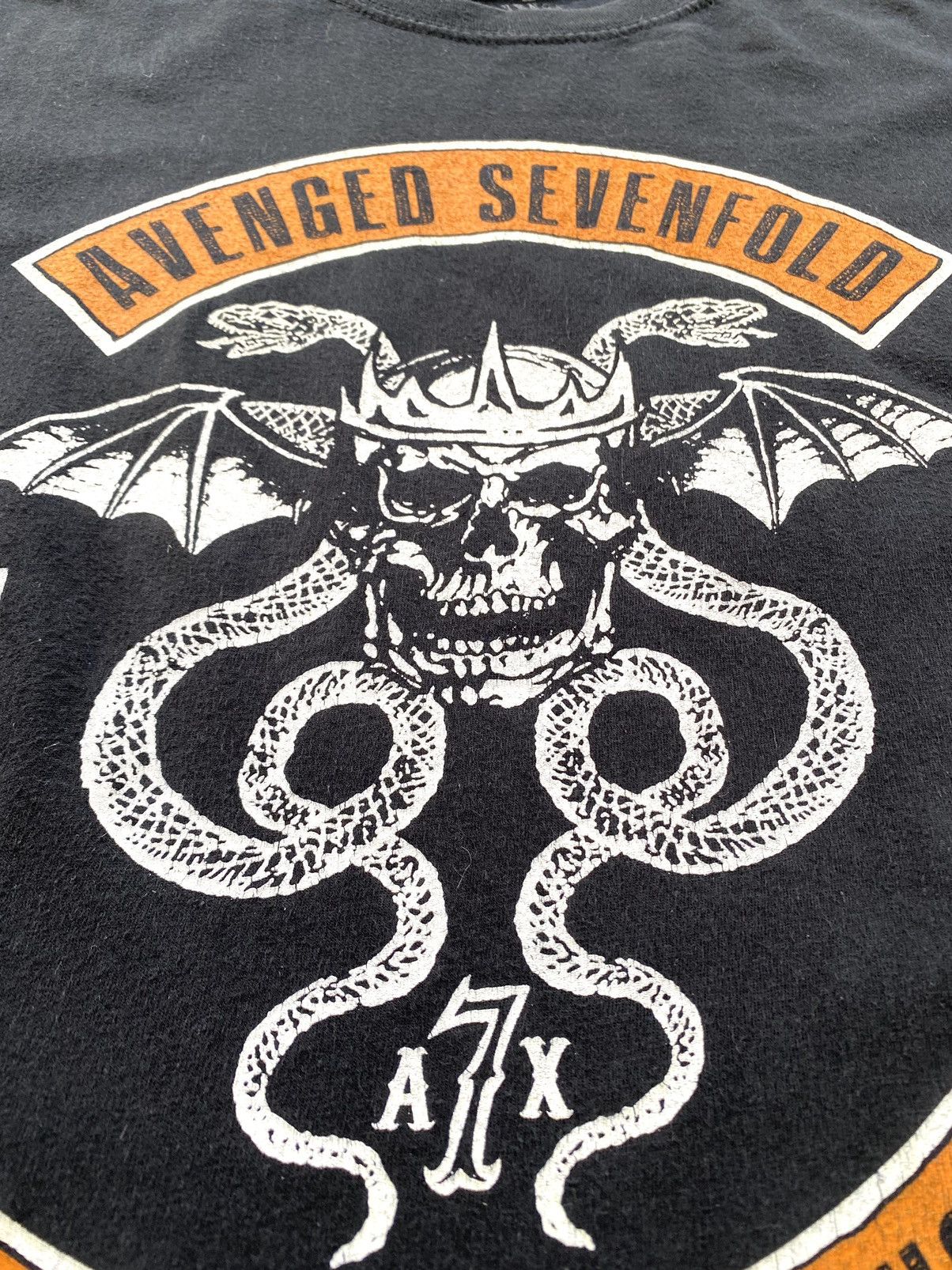 Band Tees Vintage Avenged Sevenfold Band Rock T Shirt Size US L / EU 52-54 / 3 - 5 Thumbnail