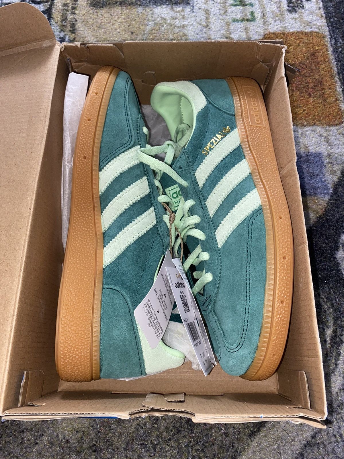 Adidas Adidas Handball Spezial Collegiate Green Size US 7.5 / IT 37.5 - 1 Thumbnail
