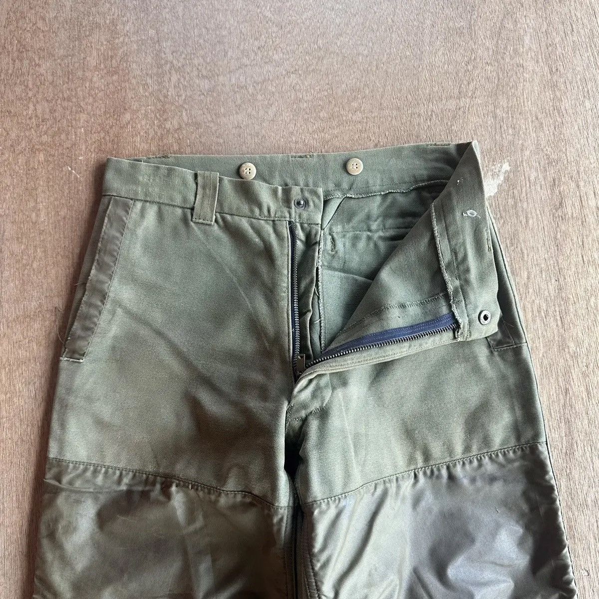 DAIWA STEALS💥90’s Vintage TIMBERLINE DoubleKnee Rusty Dirty Pants Size US 29 - 14 Thumbnail