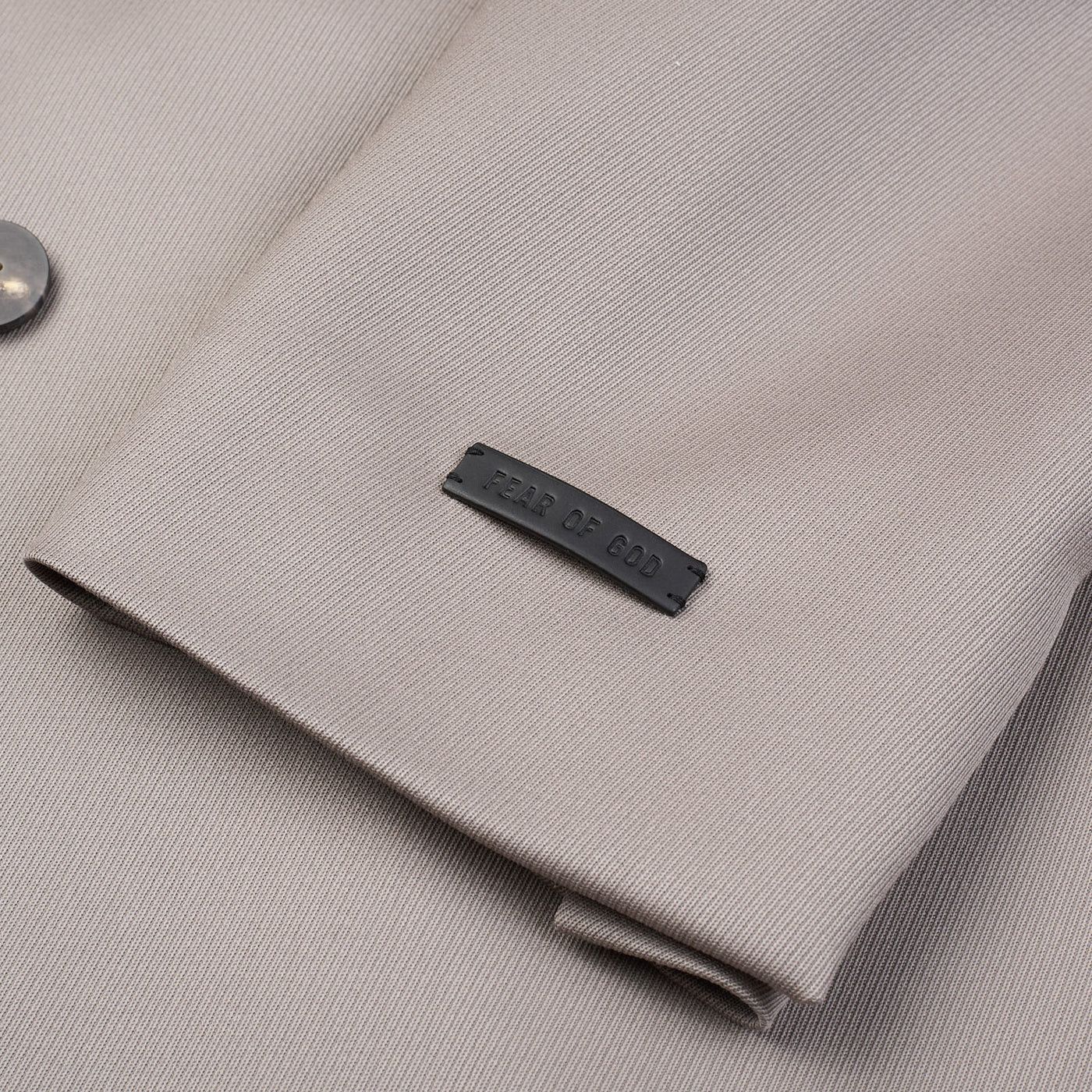 Fear of God FEAR OF GOD ETERNAL Gray Dusty Cement Wool DB Suit Jacket Size 40R - 5 Thumbnail