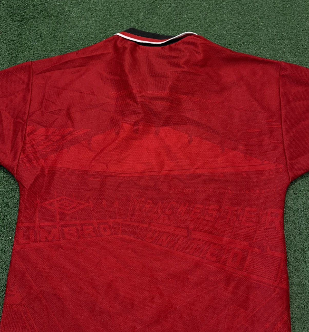 Umbro × Vintage Manchester United Soccer Jersey 94/96 Vintage Rare Size US XS / EU 42 / 0 - 5 Thumbnail