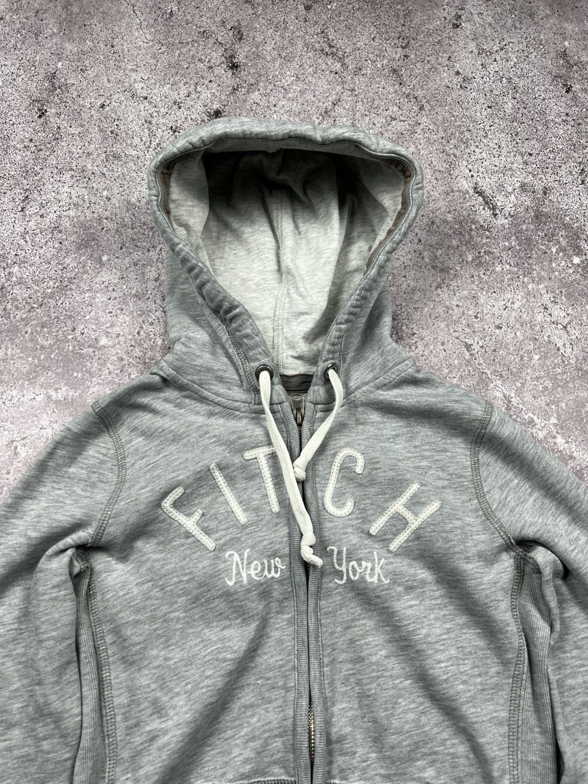 Abercrombie & Fitch Vintage Y2K/2000s Abercrombie & Fitch Zip Hoodie! Size S Size S / US 4 / IT 40 - 2 Thumbnail