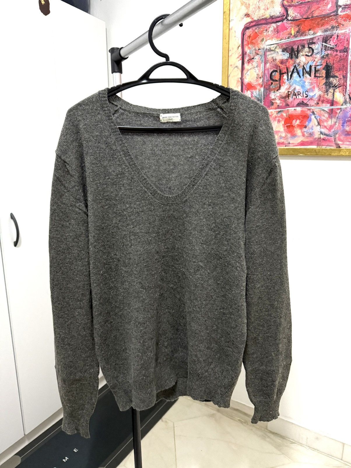 Dries Van Noten Vintage Dries Van Noten v-neck Long sleeves Size US S / EU 44-46 / 1 - 1 Thumbnail