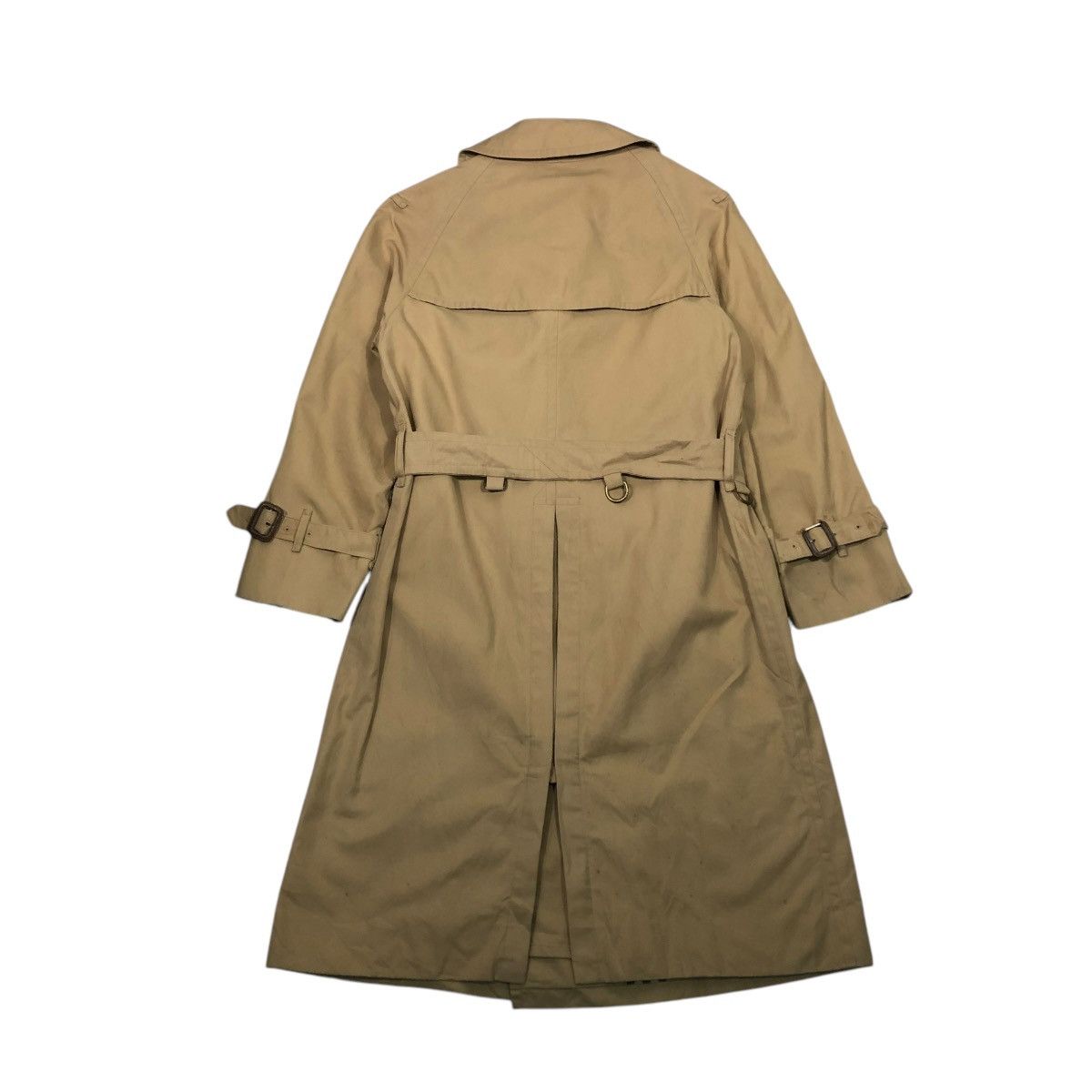 Burberry 🔥VINTAGE TRENCH COAT LONG JACKET BURBERRYS NOVA CHECK Size US S / EU 44-46 / 1 - 3 Thumbnail