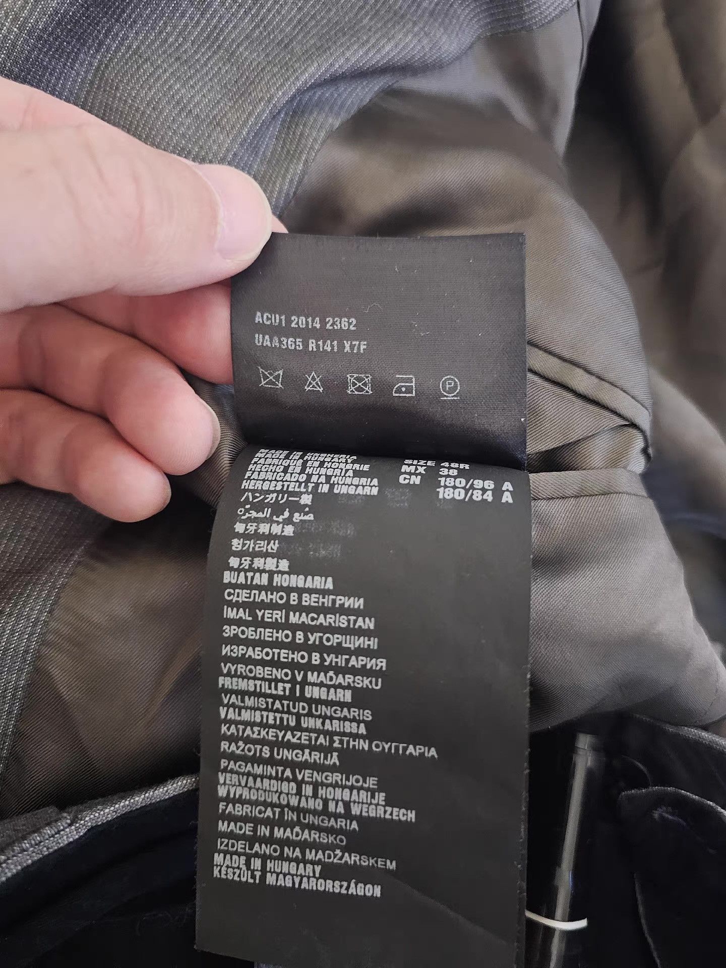 Prada Prada Grey Wool Suit Set. Q4 Size 48R - 5 Thumbnail