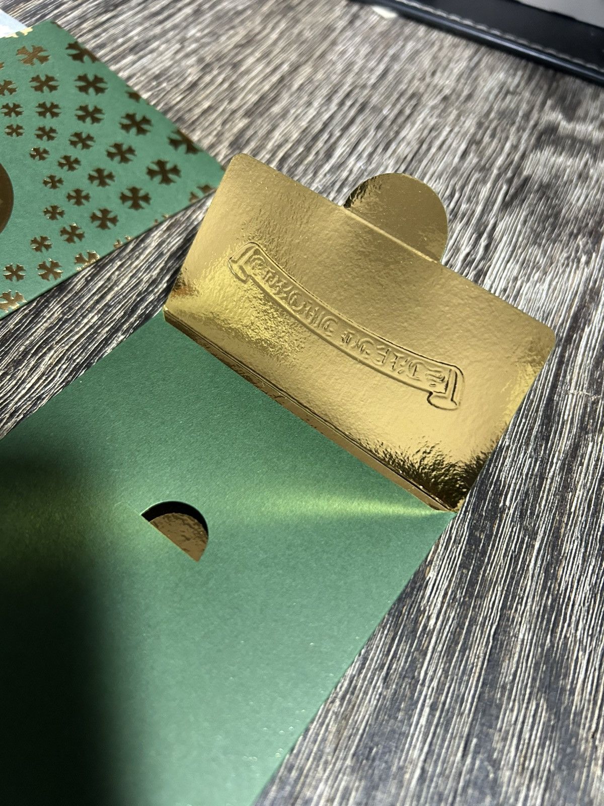 Chrome Hearts Chrome Hearts Green Enveolpe 2025 Size ONE SIZE - 4 Thumbnail