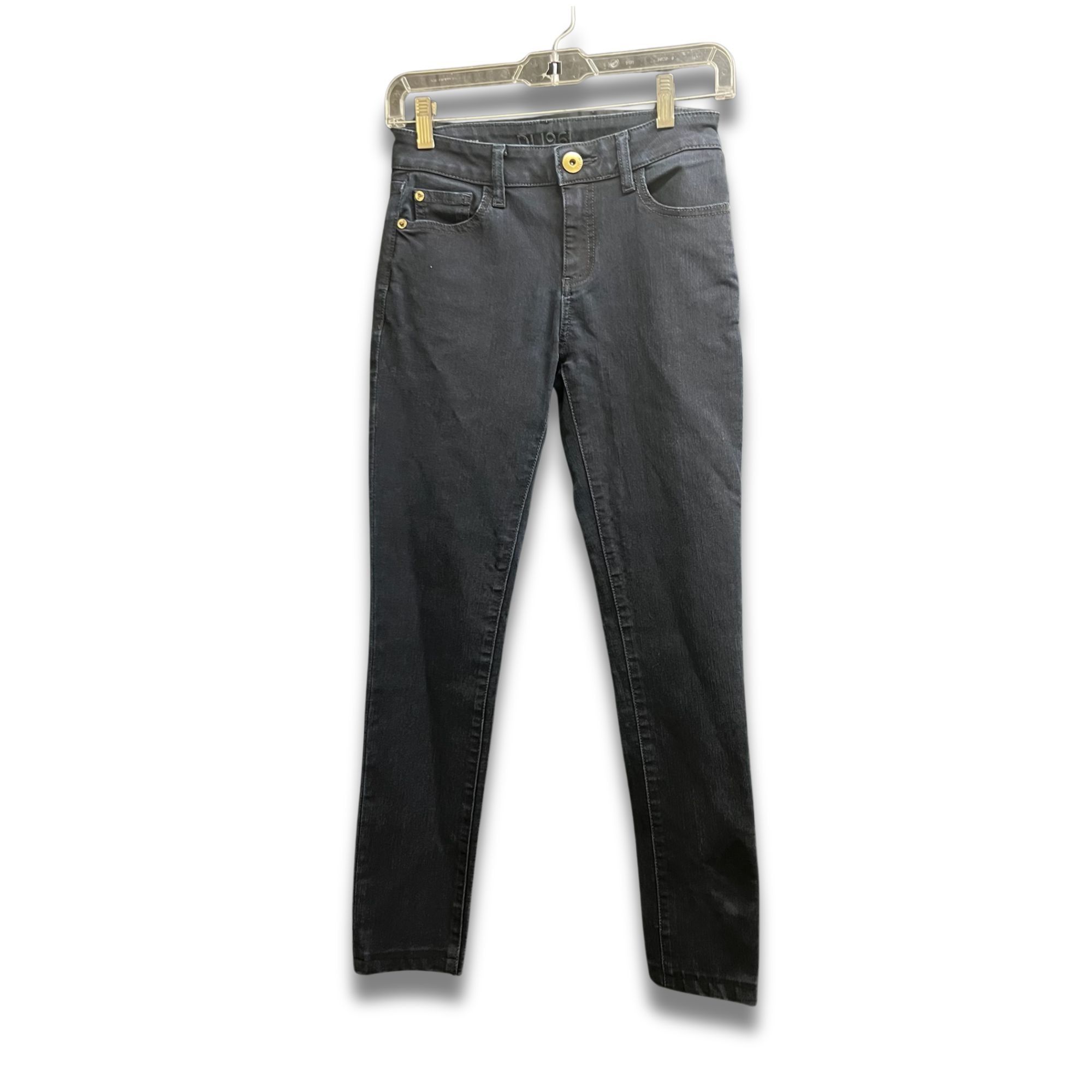 DL1961 DL1961 Pro High-Rise Skinny Jeans Size 25 Charcoal Grey Prem Size 25" / US 0 / IT 36 - 2 Thumbnail