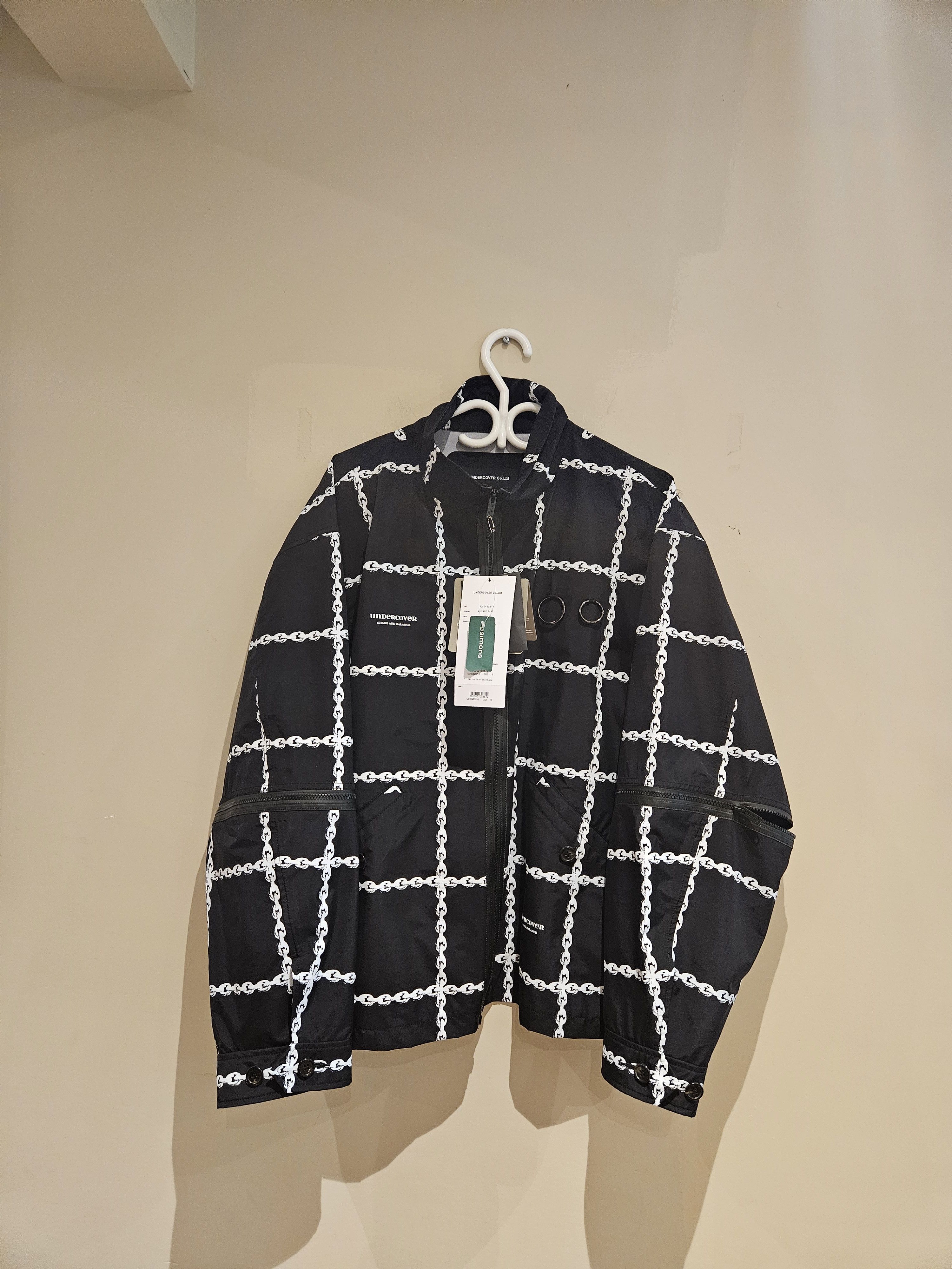 Undercover (CLOSET CLEAN OUT) 80%Sale UnderCover chain print jacket XL Size US XL / EU 56 / 4 - 5 Thumbnail