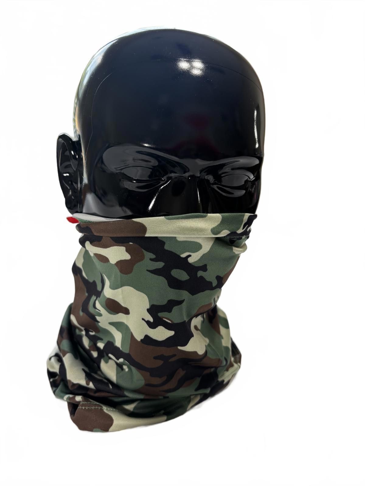 Designer Camo Neck Gaiter - Multi-Purpose Face Cover Size ONE SIZE - 2 Thumbnail