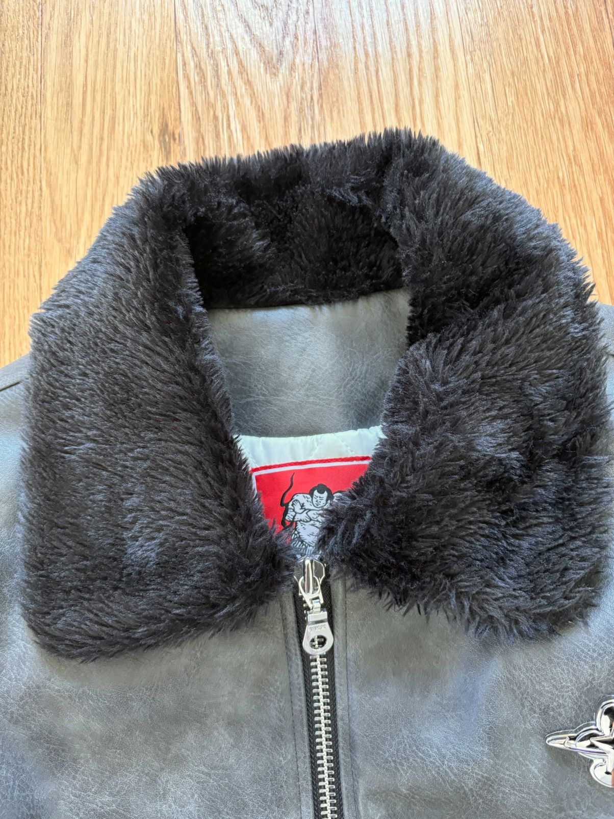 Other Davril Supply Aviator Graff Jacket Faux Leather Bomber L Size US L / EU 52-54 / 3 - 8 Thumbnail