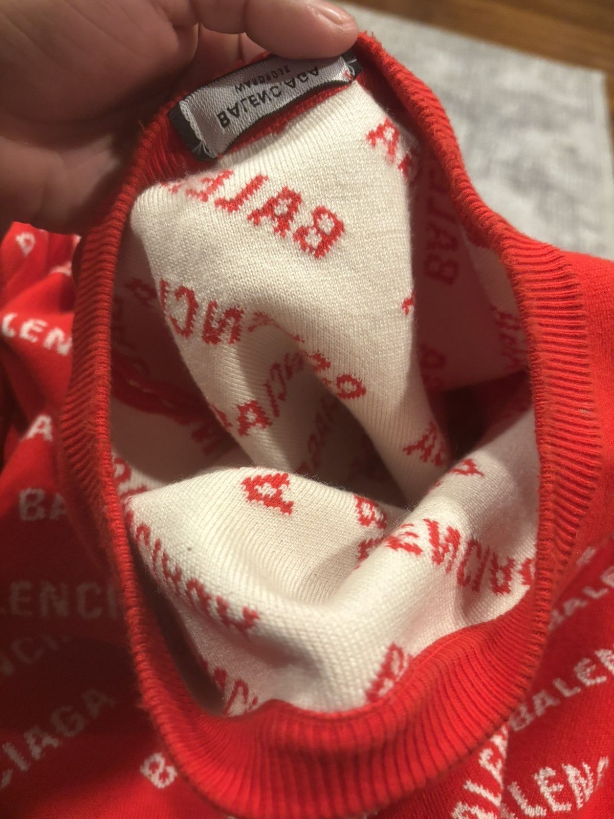 Balenciaga Balenciaga knit crewneck Size US M / EU 48-50 / 2 - 7 Thumbnail