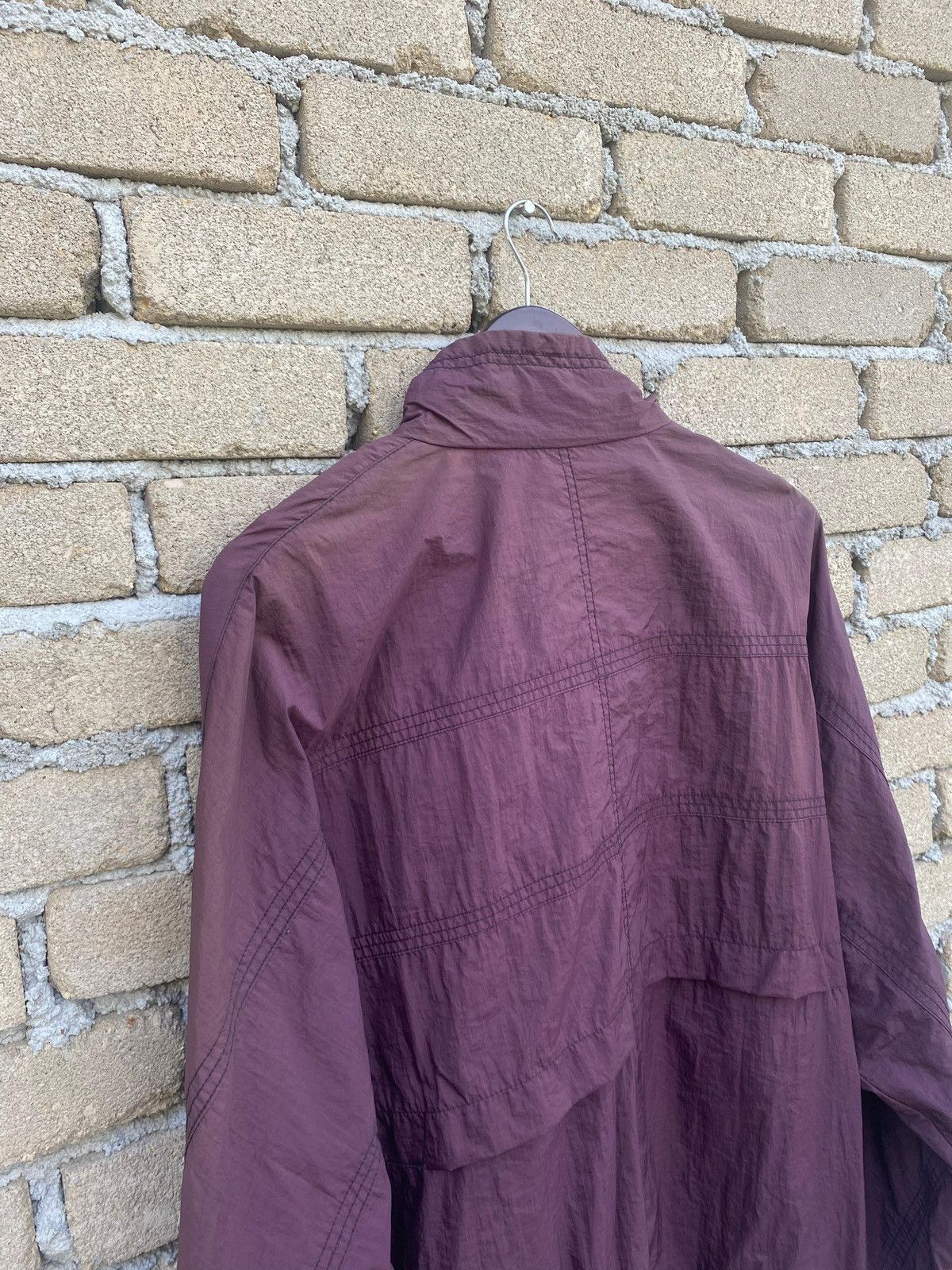 Nike Vintage 90s Nike Swoosh Windbreaker Half Zipper Size US L / EU 52-54 / 3 - 9 Thumbnail