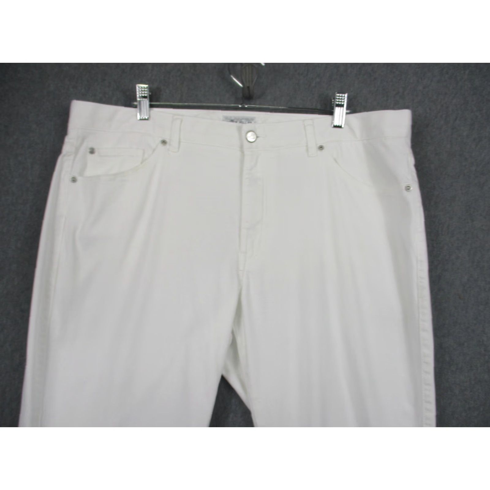 Peter Millar Peter Millar Crown Crafted Wayfare 5 Pocket Pants White Size 38x32 Size US 38 / EU 54 - 2 Thumbnail