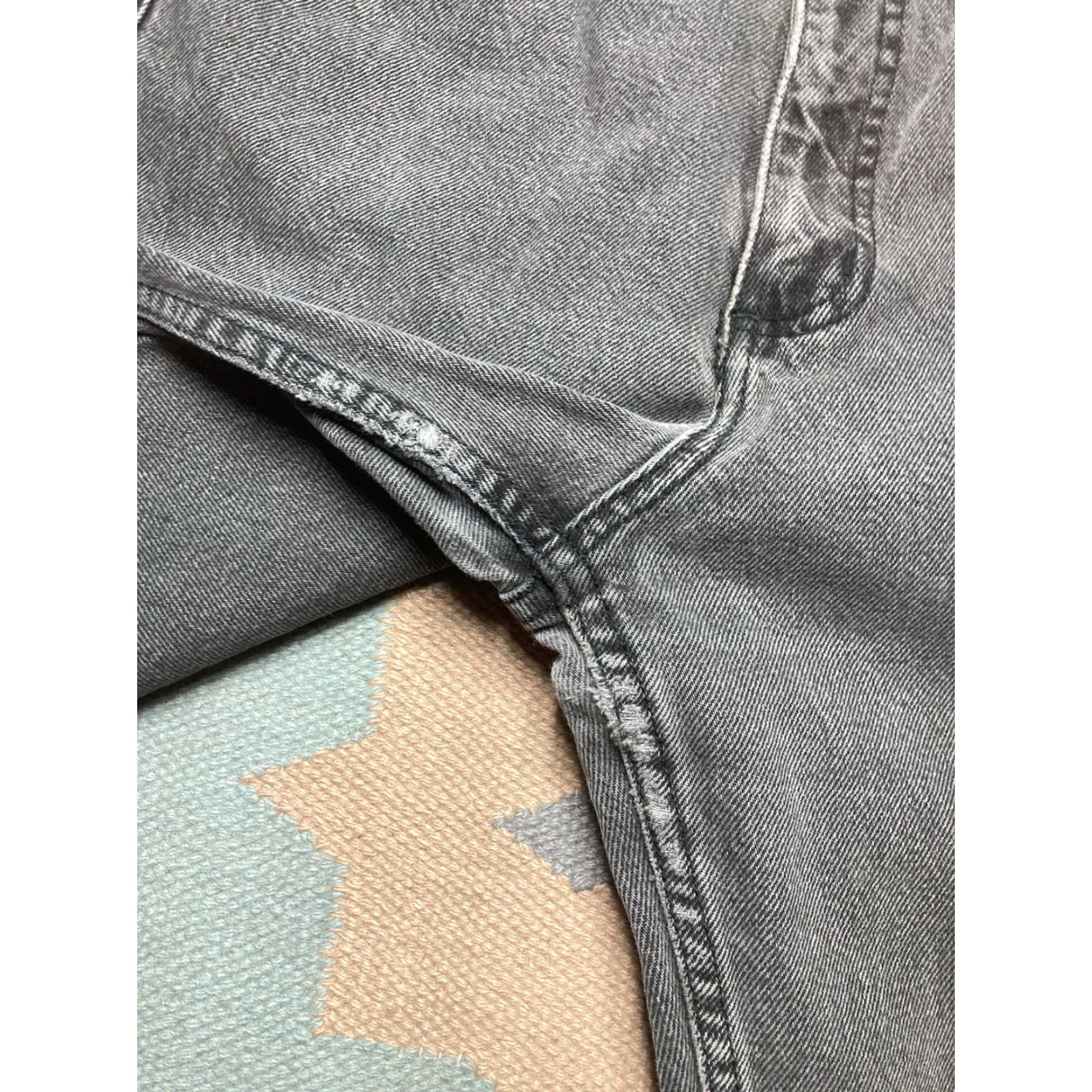 Guess VINTAGE GUESS Jeans Black Denim Goth Grunge Tapered Skater 28x30 Mens Jeans Size US 28 / EU 44 - 6 Thumbnail