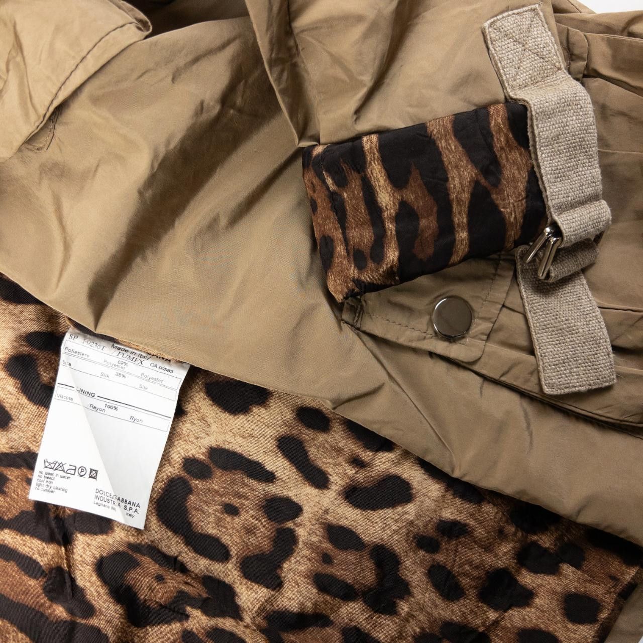Dolce & Gabbana Vintage Dolce & Gabbana Leopard Lined Jacket Size M Size M / US 6-8 / IT 42-44 - 7 Thumbnail