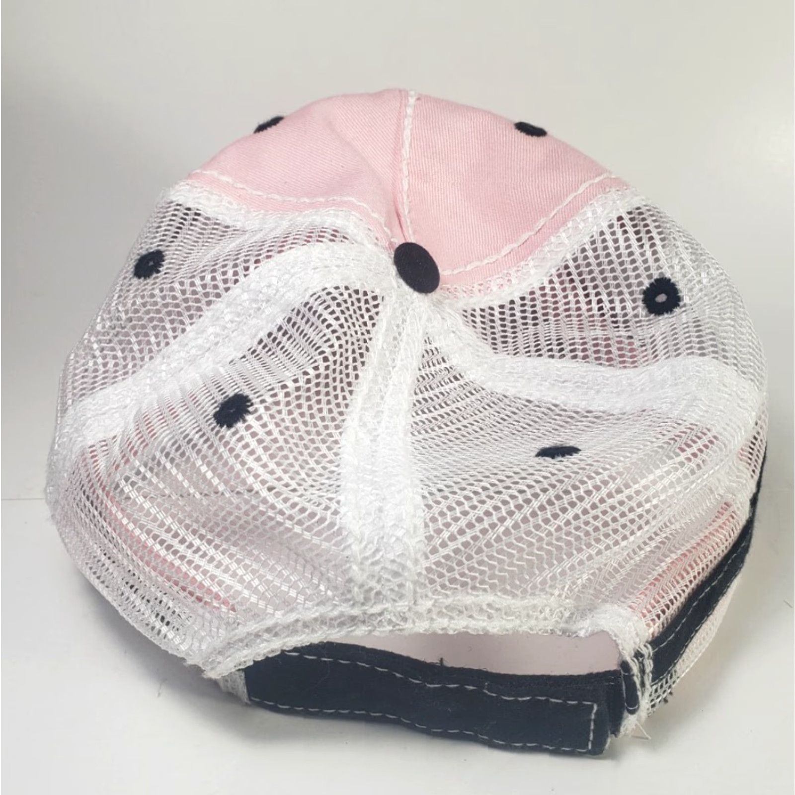 Pinko Cap America Maxyield Cooperative Hat Baseball Cap Cotton Canvas Pink Adjustable Unisex Adults 5 Panel Casual Workwear America Farming Theme 90s? Size ONE SIZE - 4 Thumbnail