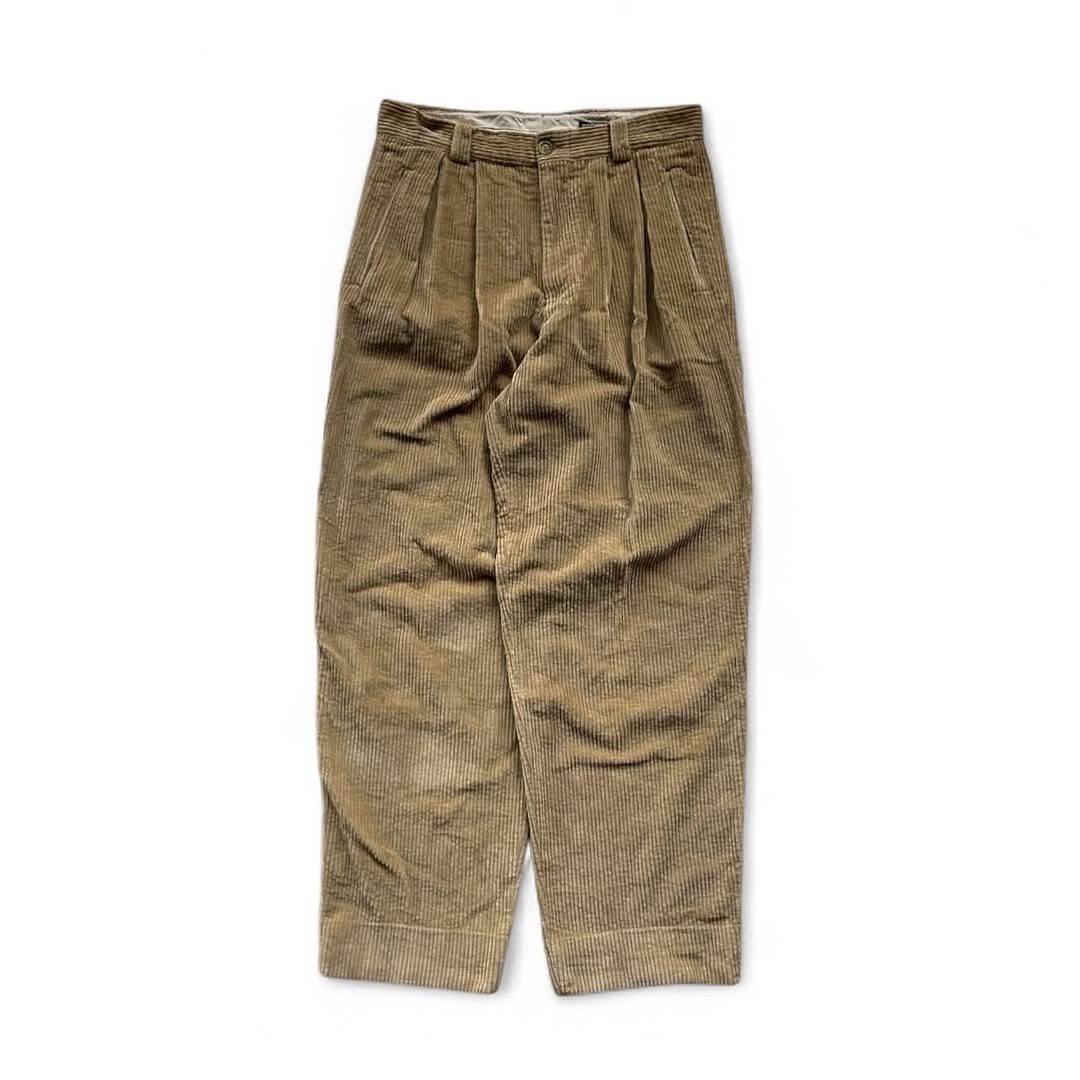 Giorgio Armani FINAL DROP‼️Archive Giorgio Armani Corduroy Wide Baggy Pants Size US 32 / EU 48 - 4 Thumbnail