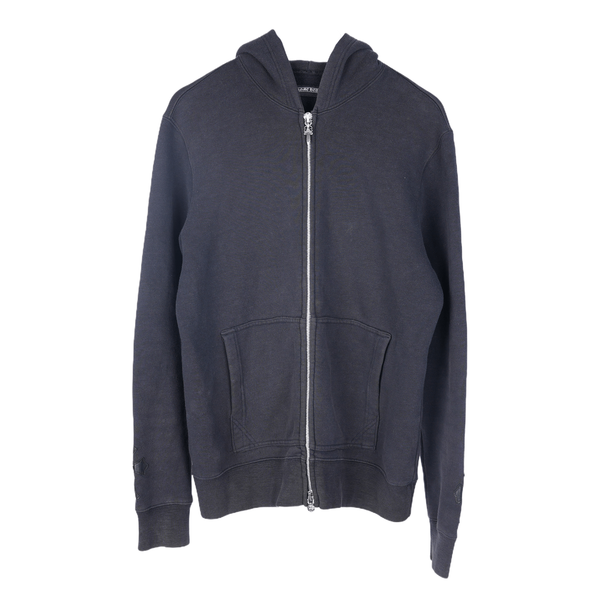 Chrome Hearts CHROME HEARTS LEATHER PATCH SLEEVE ZIP UP Size US L / EU 52-54 / 3 - 1 Thumbnail