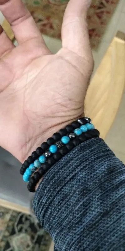 Jewelry 3 Pieces/ Set Beads Bracelet Size ONE SIZE - 3 Thumbnail