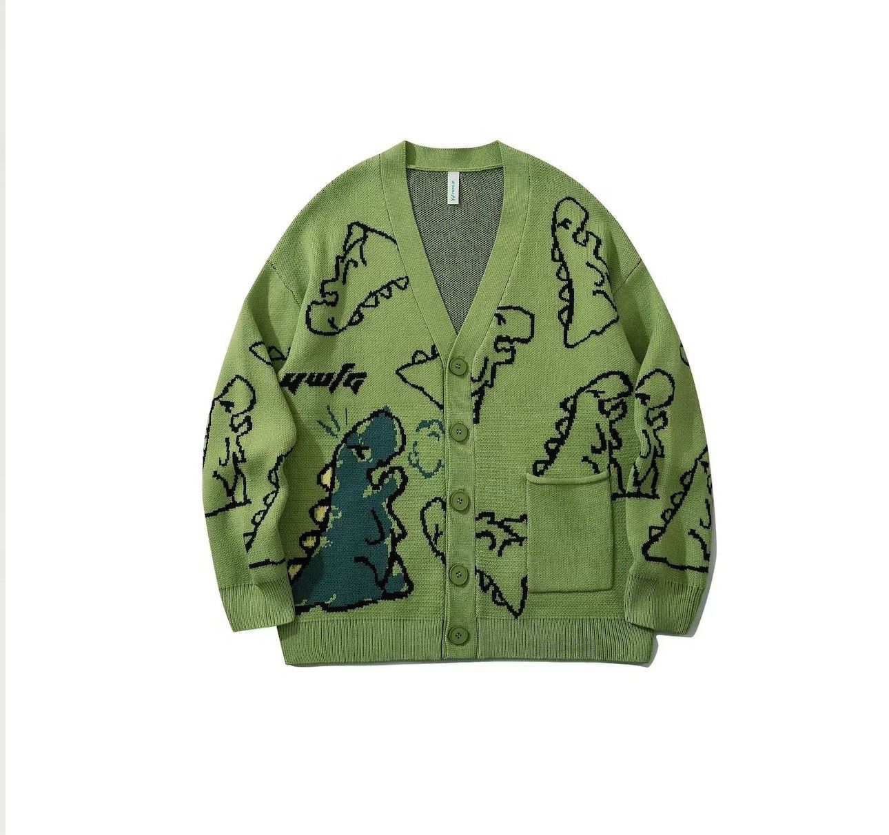 Other Crocodile Graphic Knit Sweater Size US L / EU 52-54 / 3 - 2 Thumbnail