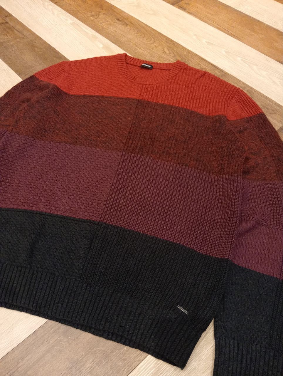 Diesel DIESEL ACRYLIC+WOOL+COTTON+MOHAIR KNITTED SWEATER Size US XXL / EU 58 / 5 - 5 Thumbnail