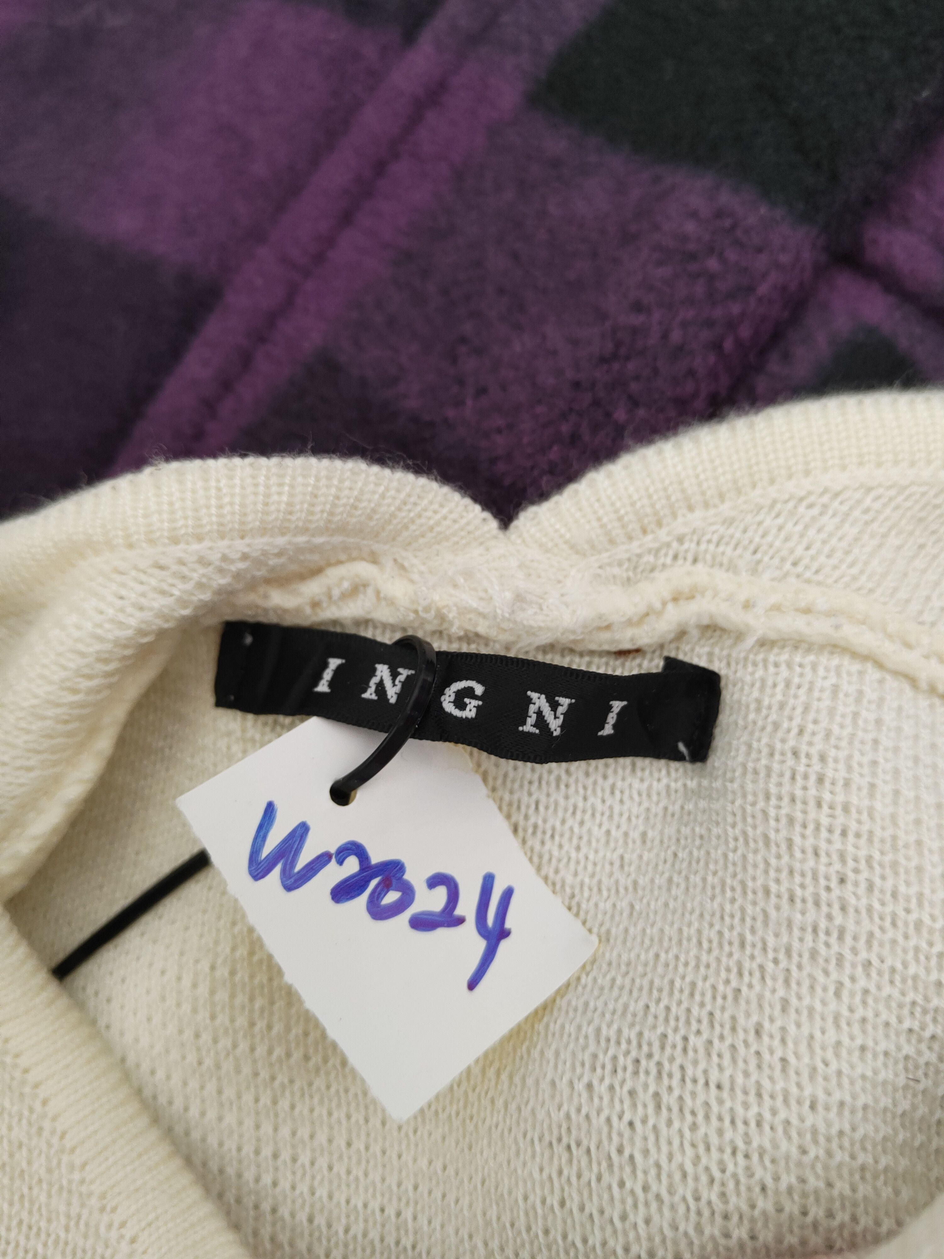 Japanese Brand Ingni Pink Ivory Stripe Knitwear Long Sleeve T-shirts #W2024 Size M / US 6-8 / IT 42-44 - 11 Thumbnail