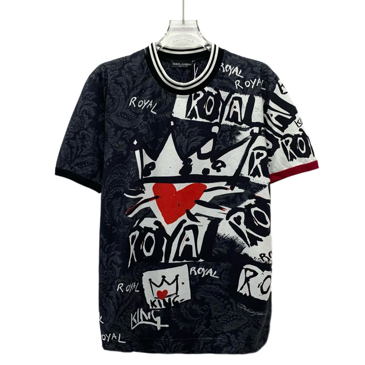 Dolce & Gabbana Dolce & Gabbana Cotton Crew Neck Short Sleeve T-Shirt K26WX Size US S / EU 44-46 / 1 - 1 Thumbnail