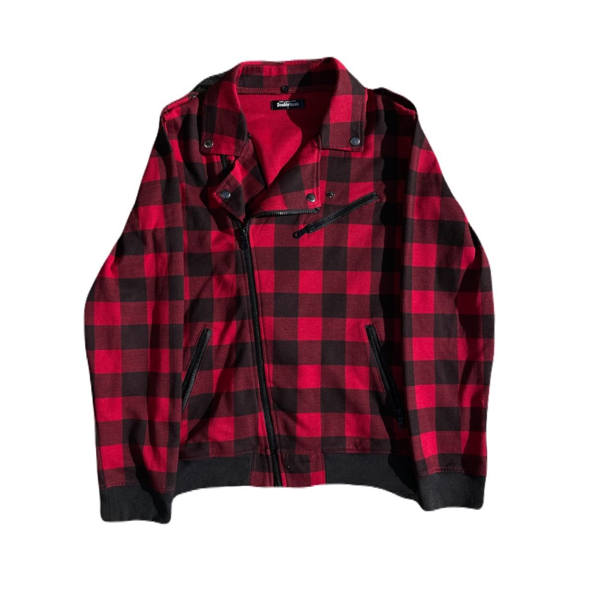 If Six Was Nine 2000s Japanese archive Multi Gimmic Check Jacket Y2K Punk Size US S / EU 44-46 / 1 - 2 Thumbnail