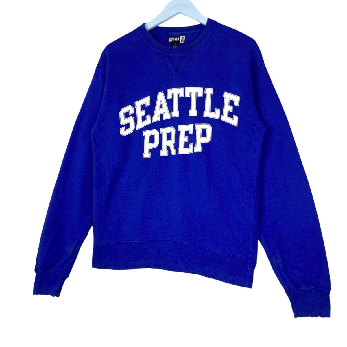 Vintage Vintage Seattle Preparatory School Printed Crewneck Size US S / EU 44-46 / 1 - 2 Thumbnail