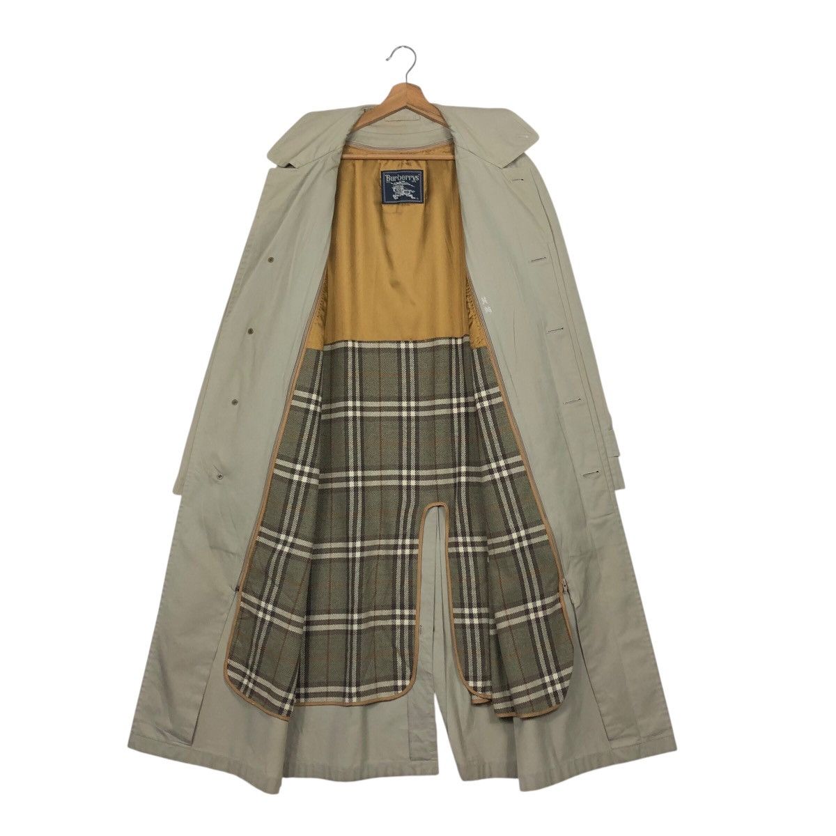 Burberry 📌Vintage Long Jacket Burberrys Nova Check Blanket Tartan Size US M / EU 48-50 / 2 - 15 Thumbnail