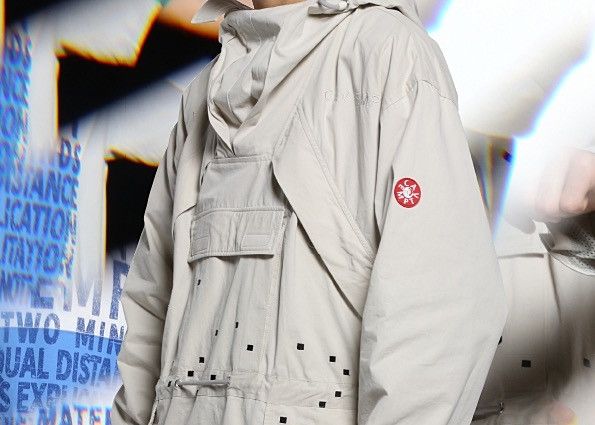 Cav Empt Pixel Embroidery Pullover Parka Size US L / EU 52-54 / 3 - 1 Thumbnail