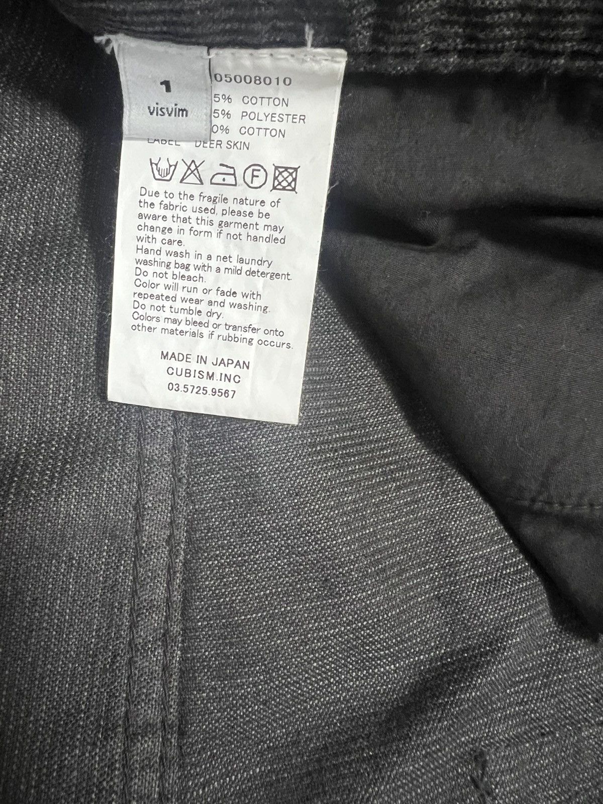 Visvim [1] visvim corduroy pants black Size US 30 / EU 46 - 3 Thumbnail