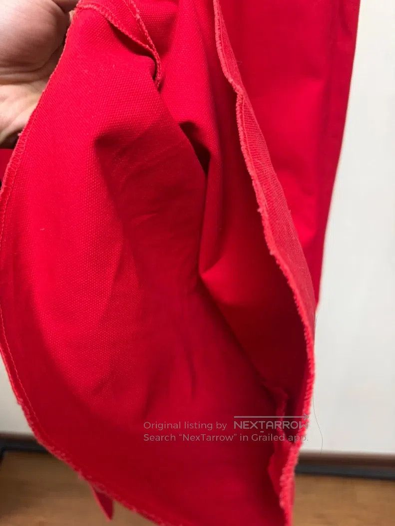 Raf Simons Raf Simons Red Flared Trousers Size US 34 / EU 50 - 3 Thumbnail