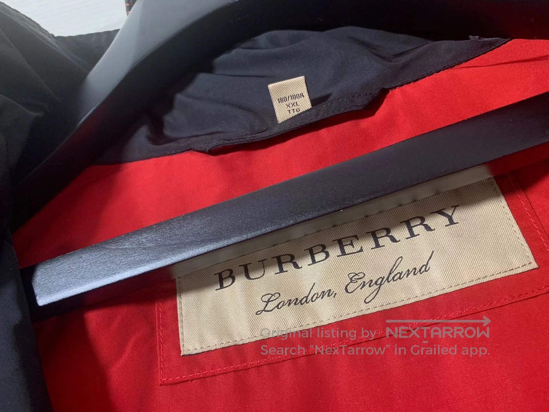 Burberry Burberry Men's Portable Hooded Jacket. Size US XXL / EU 58 / 5 - 2 Thumbnail