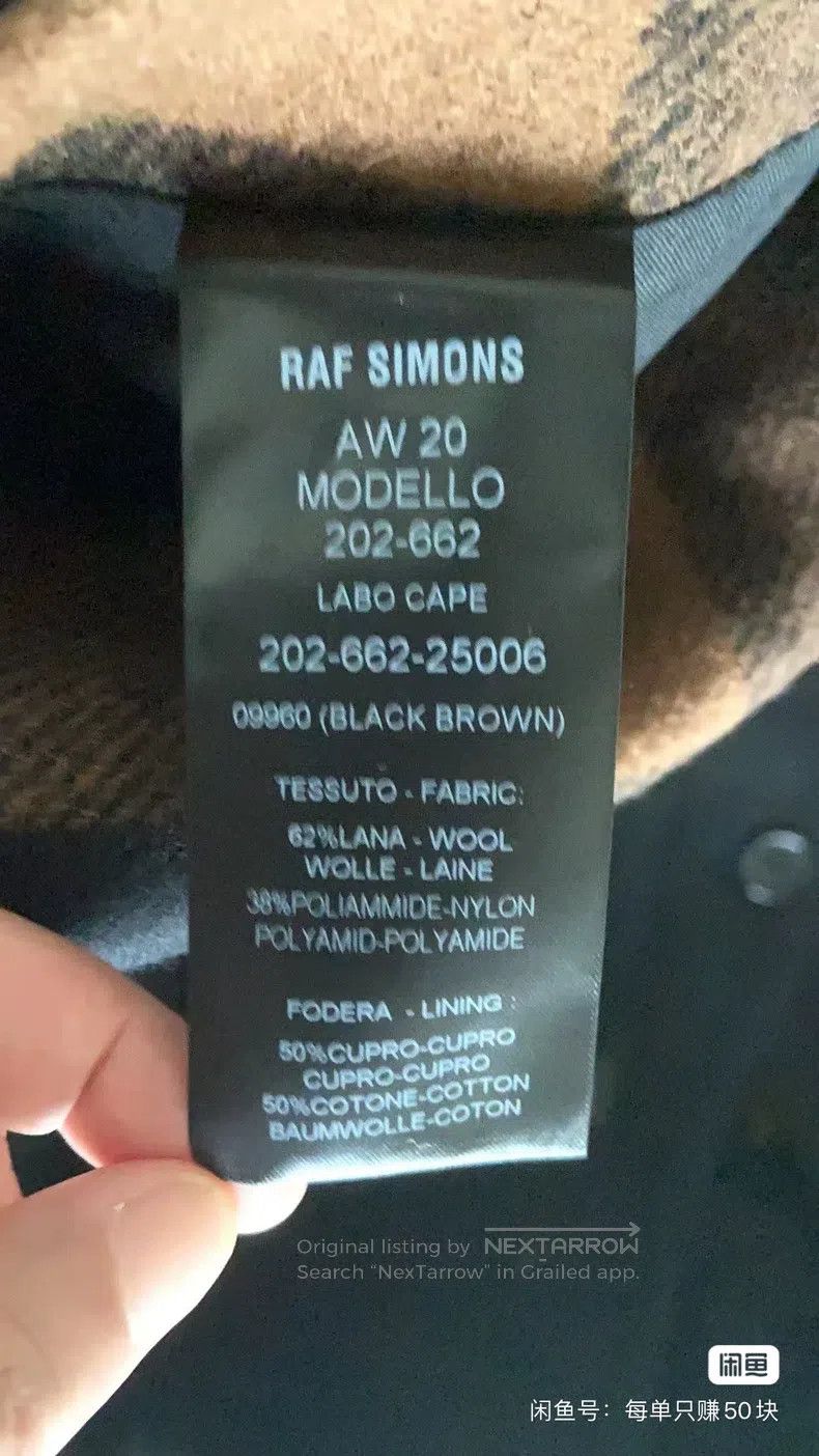 Raf Simons Raf Simons 20aw top show long cashmere tweed coat Size US S / EU 44-46 / 1 - 5 Thumbnail