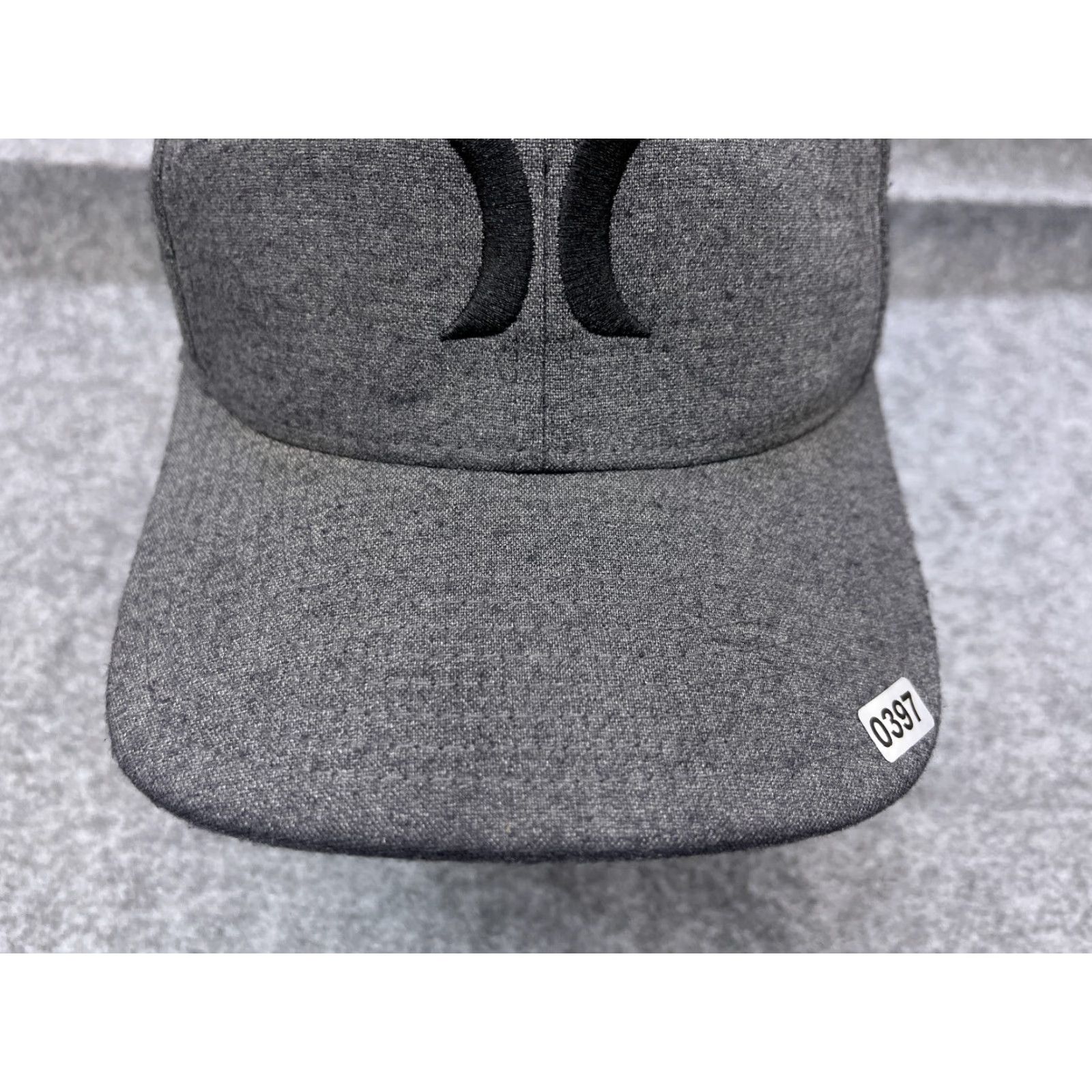 Hurley Hurley Hat Cap Fitted Adult XL Gray Polyester Blend Sp eed Flexfit Skate Mens Baseball Cap Beach Outdoor Casual Size ONE SIZE - 3 Thumbnail