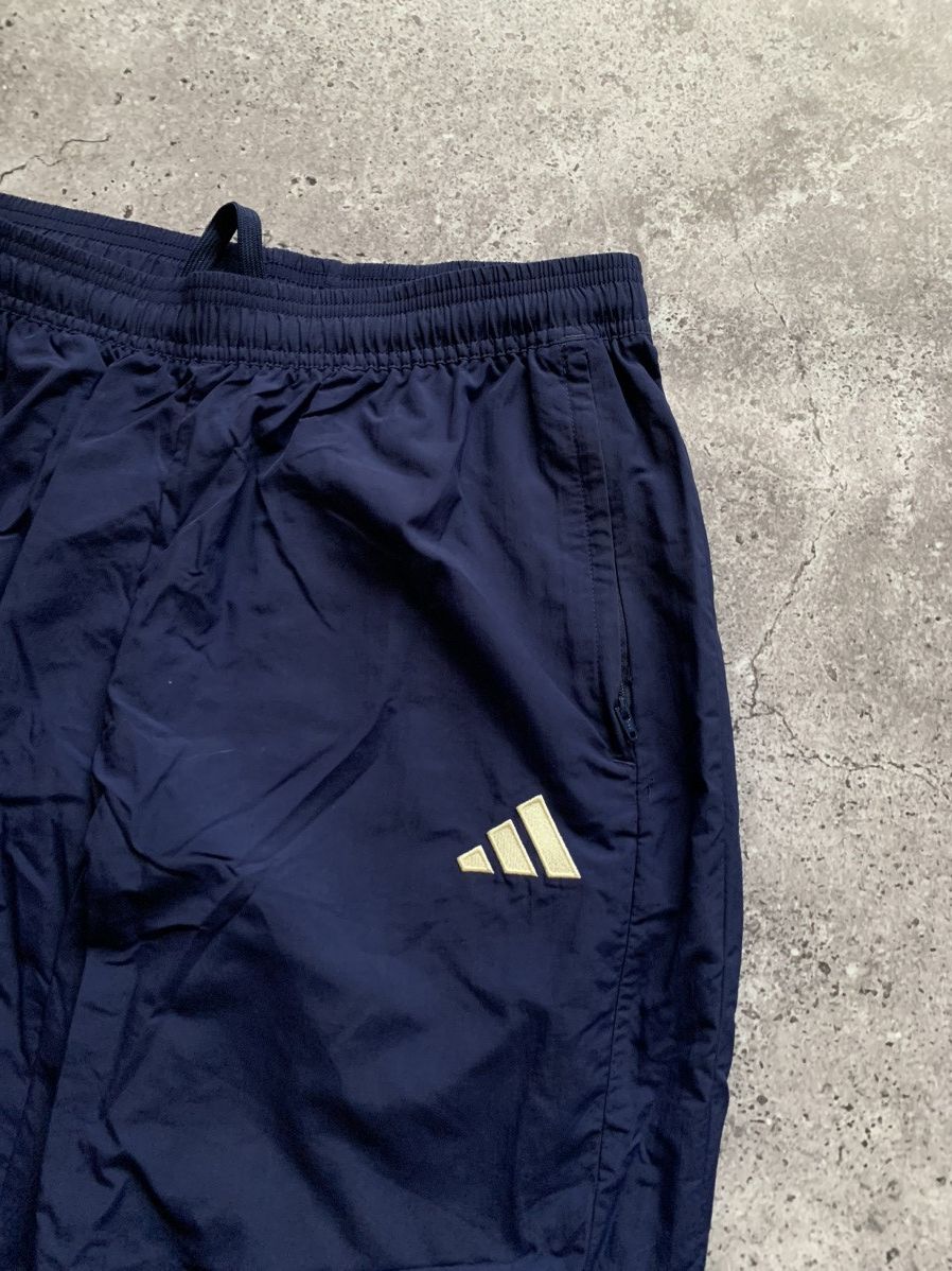 Adidas × Vintage 🔥ADIDAS ITALY TRACK PANTS SOCCER SWEATPANTS Size US 32 / EU 48 - 5 Thumbnail