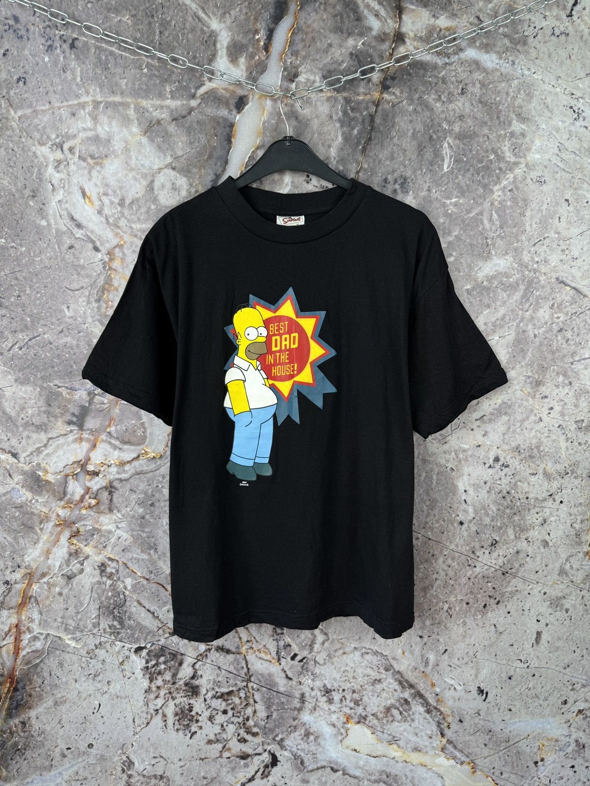Vintage Men’s The Simpsons 2003 Best Dad T-Shirt Size XL Size US XL / EU 56 / 4 - 1 Thumbnail