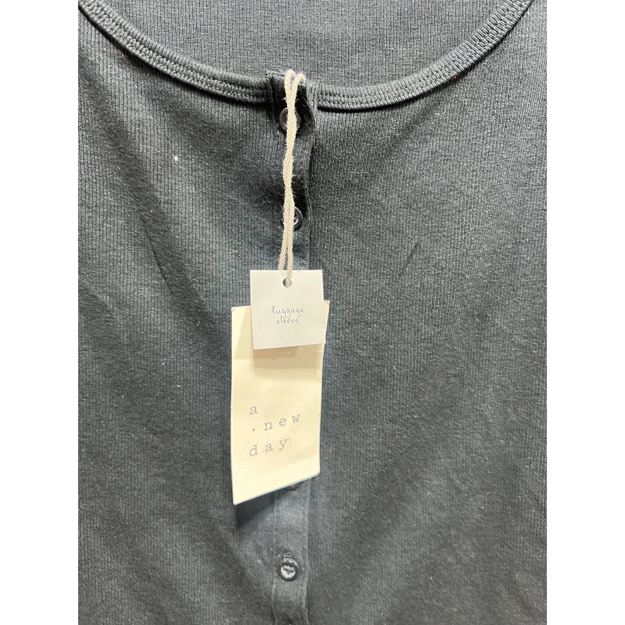Other A New Day - Women's Botton Front Cardigan Sweater - Black - Size XXL / US 16-18 / IT 52-54 - 9 Thumbnail