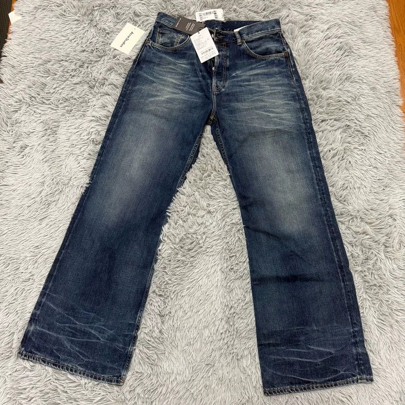 Acne Studios acne studiosCropped corrugated jeans 2503-Nextarrow Size US 32 / EU 48 - 1 Thumbnail