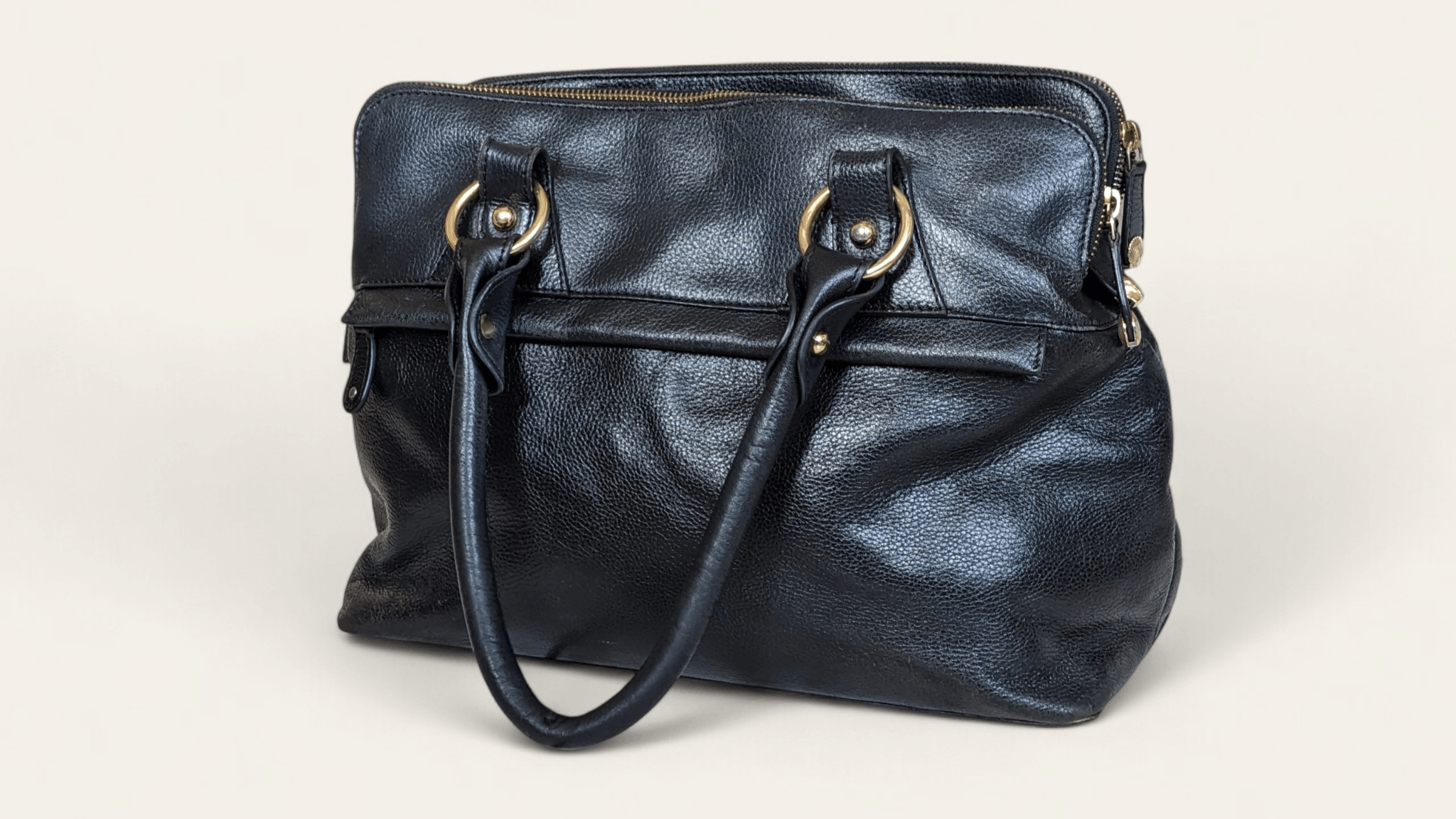 Other Modalu England Pippa Bag Black Genuine Leather Size ONE SIZE - 2 Thumbnail