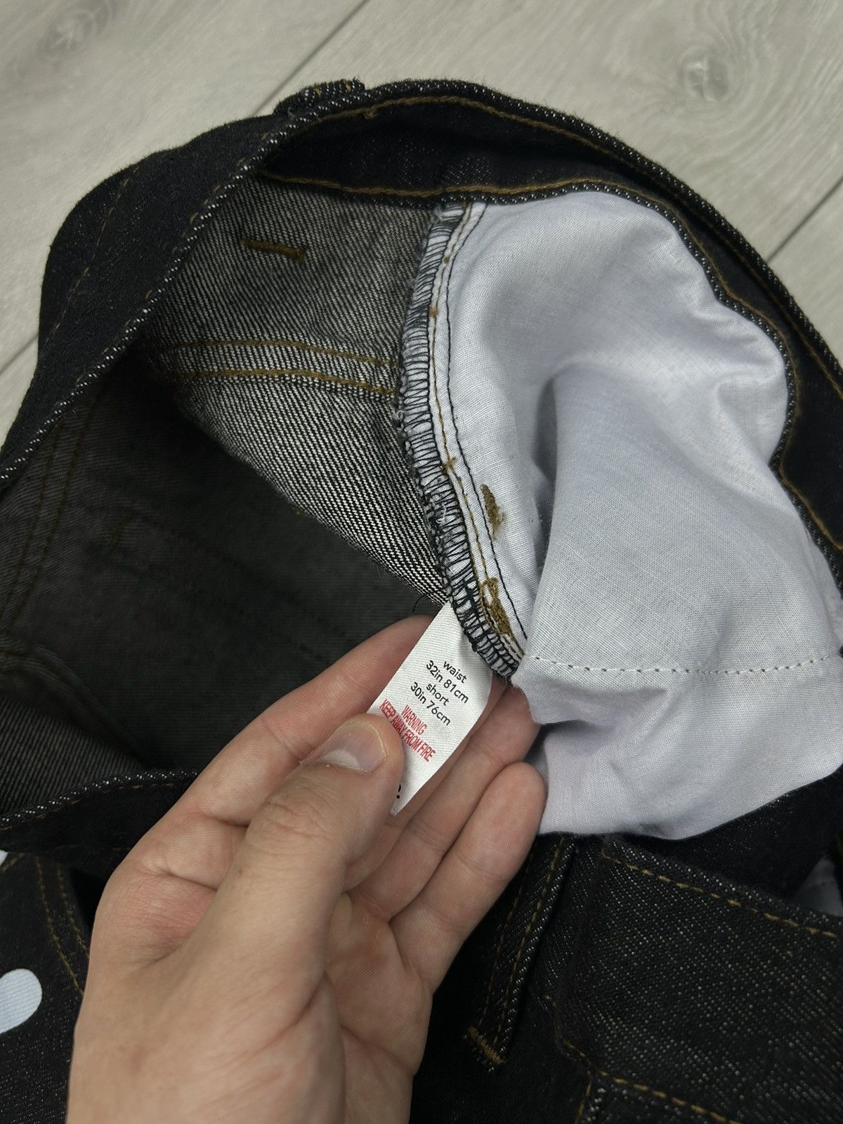 Other Stussy Custom denim jeans size 32 black Size US 32 / EU 48 - 5 Thumbnail