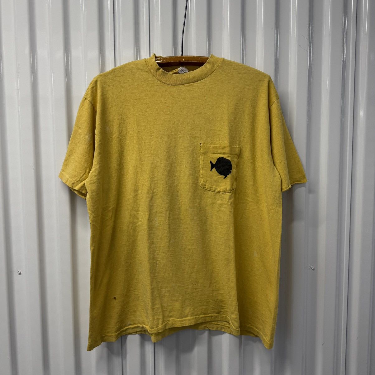 Japanese Brand × Vintage Vintage 70s Distressed Sunfish Sailing Surf Pocket Tee Size US XL / EU 56 / 4 - 2 Thumbnail