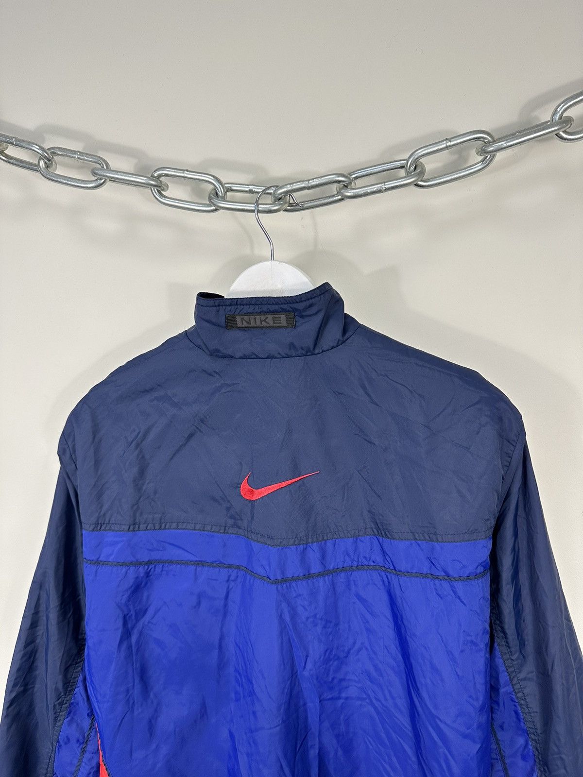 Nike Vintage Nike Baggy Drill Swoosh USA Hype Track Top Jacket Size US XS / EU 42 / 0 - 7 Thumbnail